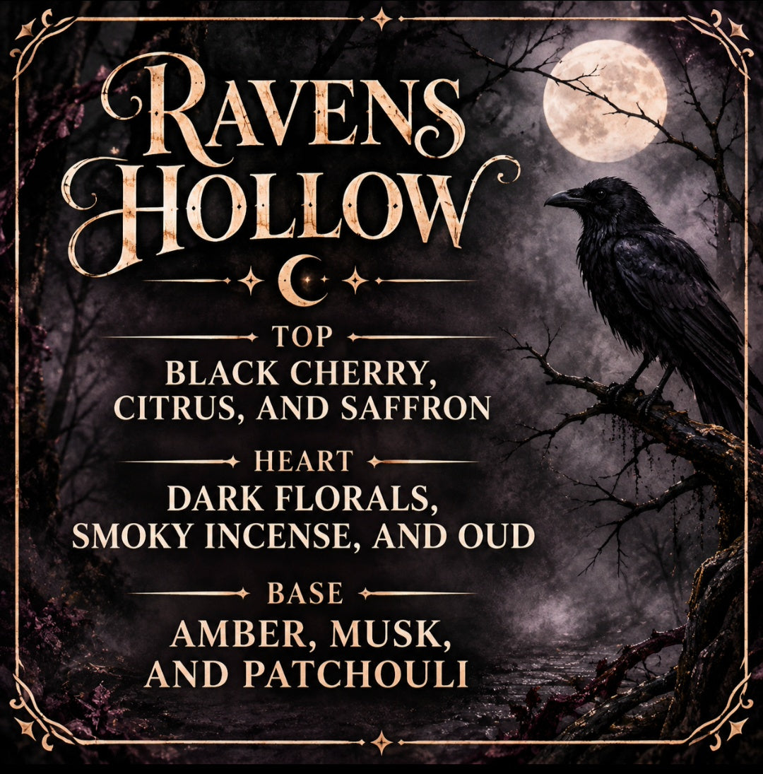 16 oz Mason Jar ~ Ravens Hollow