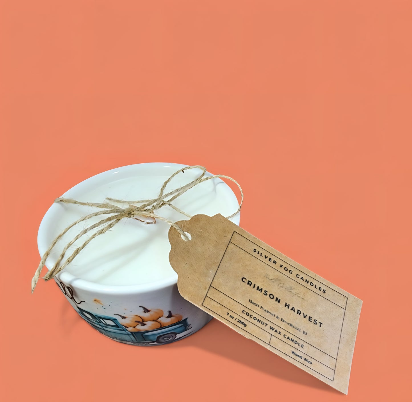 7 oz Wood Wick Fall Candle