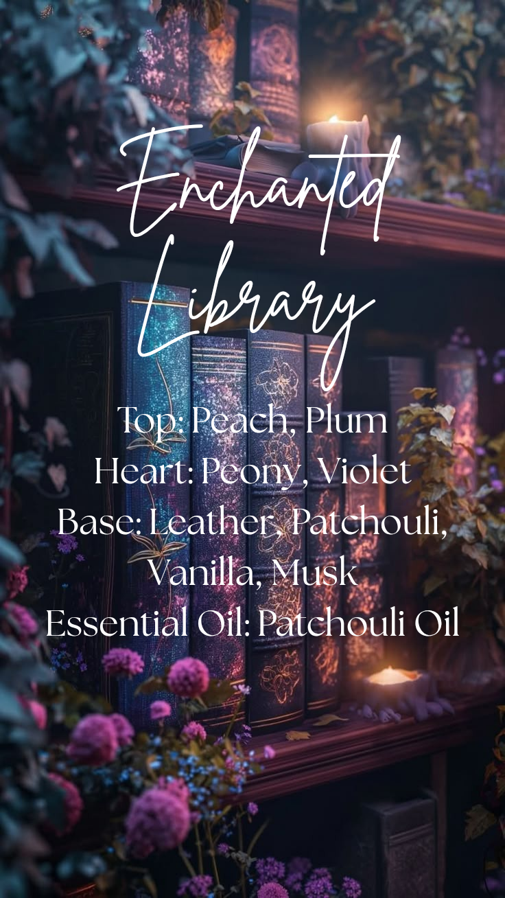 Enchanted Library ~ 16 oz Jar