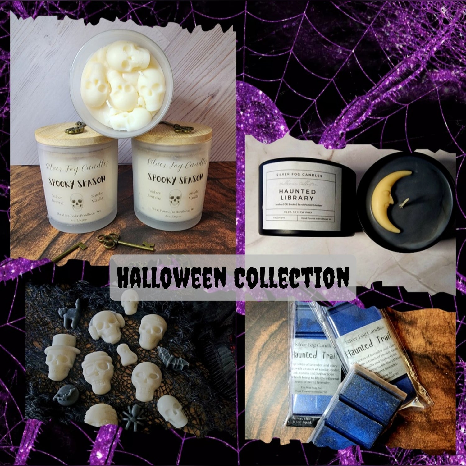 Halloween Candles and Wax Melts