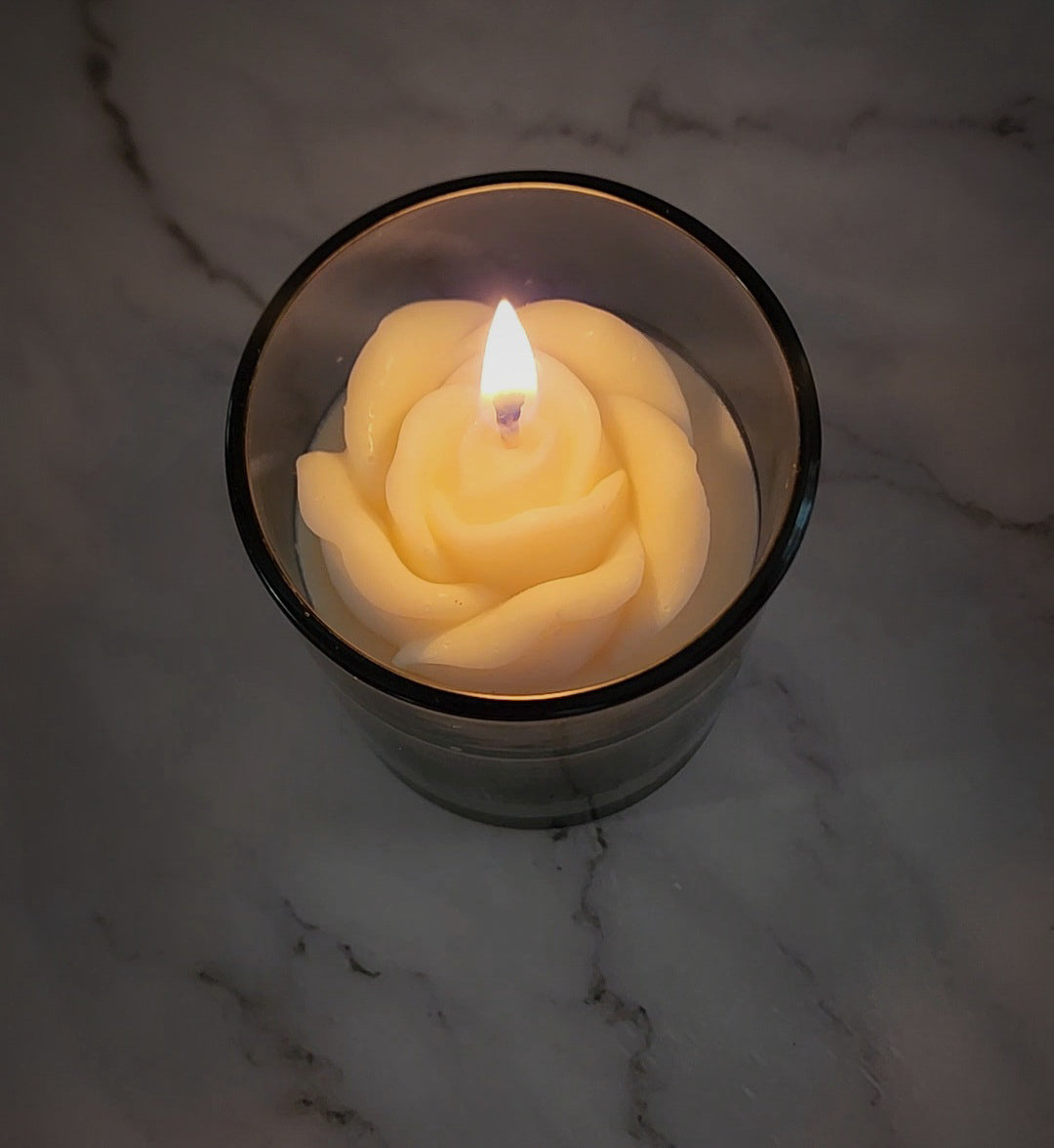 7 oz Rose Bud Candle