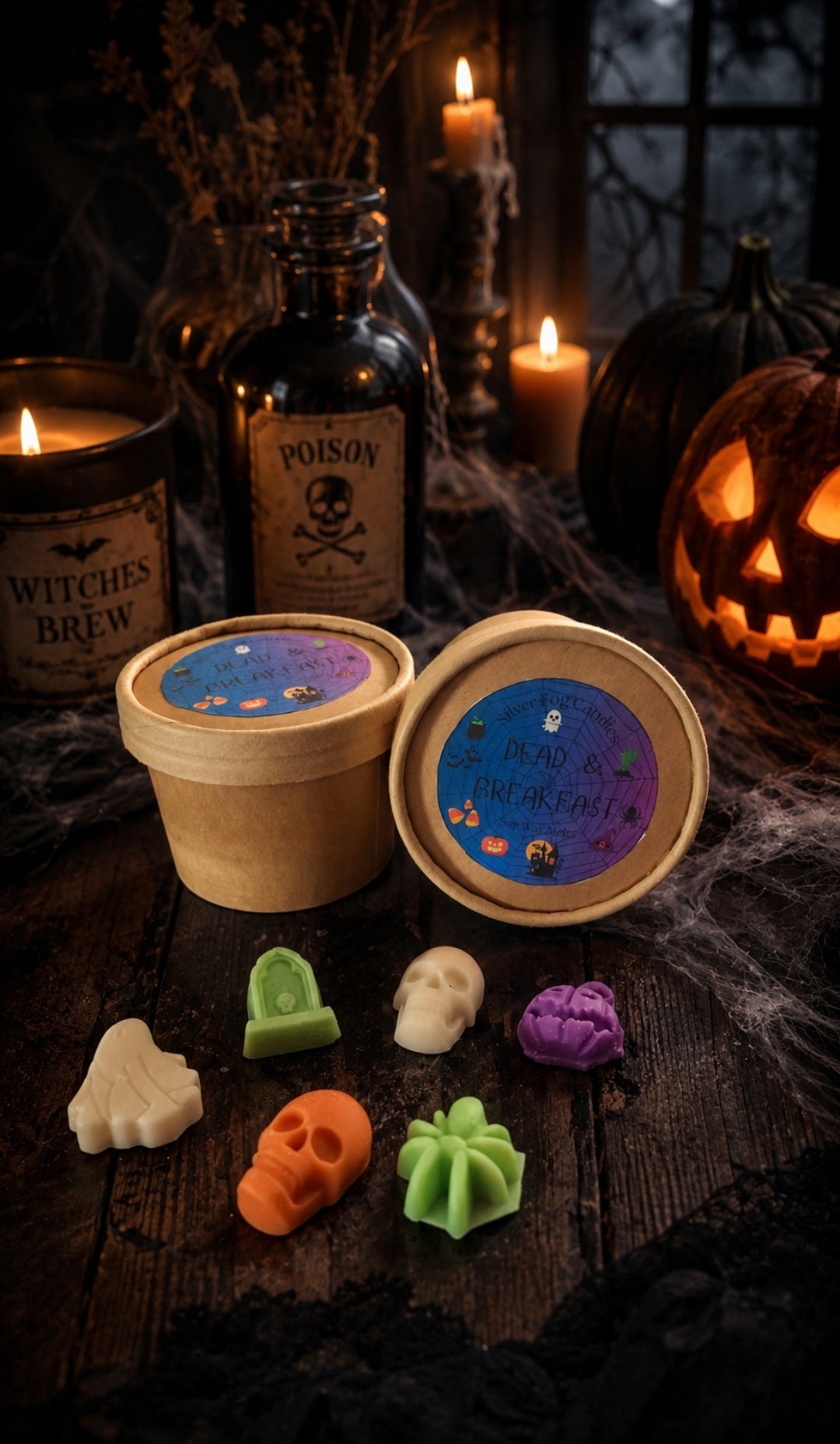 Spooky Soy Wax Melts ~ Pumpkin Pecan Waffles