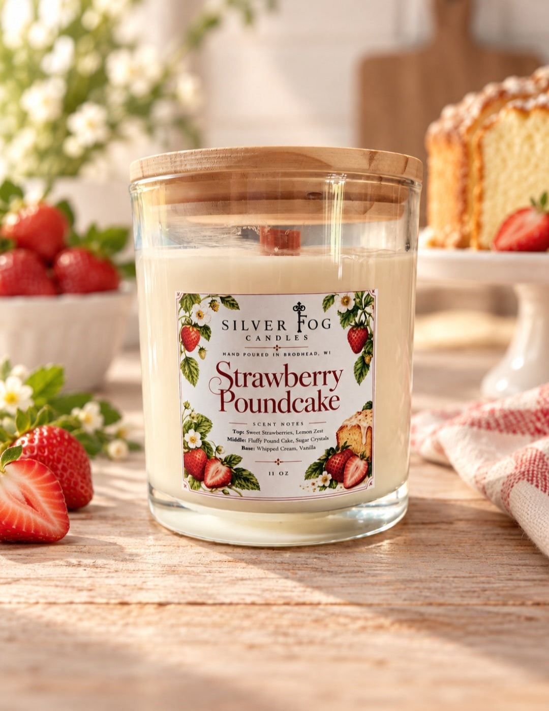 Wood Wick Candle 11 oz