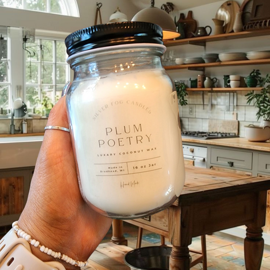 Plum Poetry ~ 16 oz Jar
