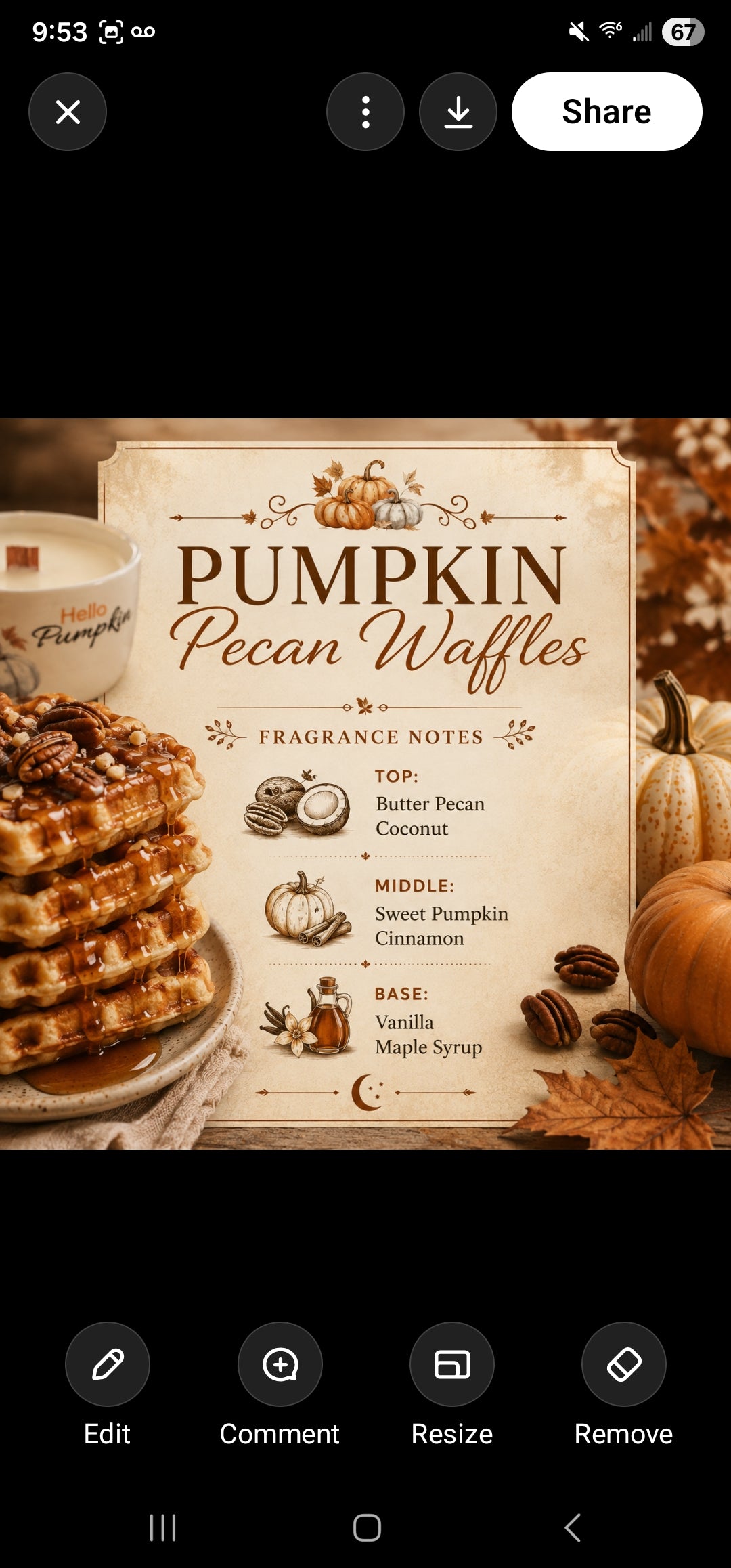 Fall Ramiken Candles
