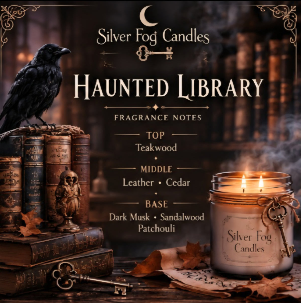 🎃 Halloween 16 oz Coconut Wax Mason Jar Candles
