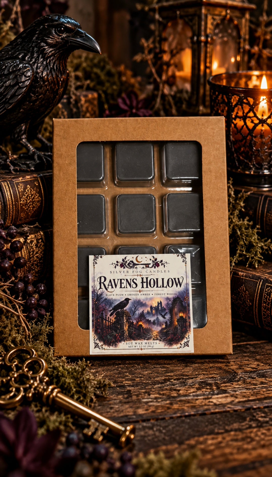 Soy Wax Melts ~ Ravens Hollow