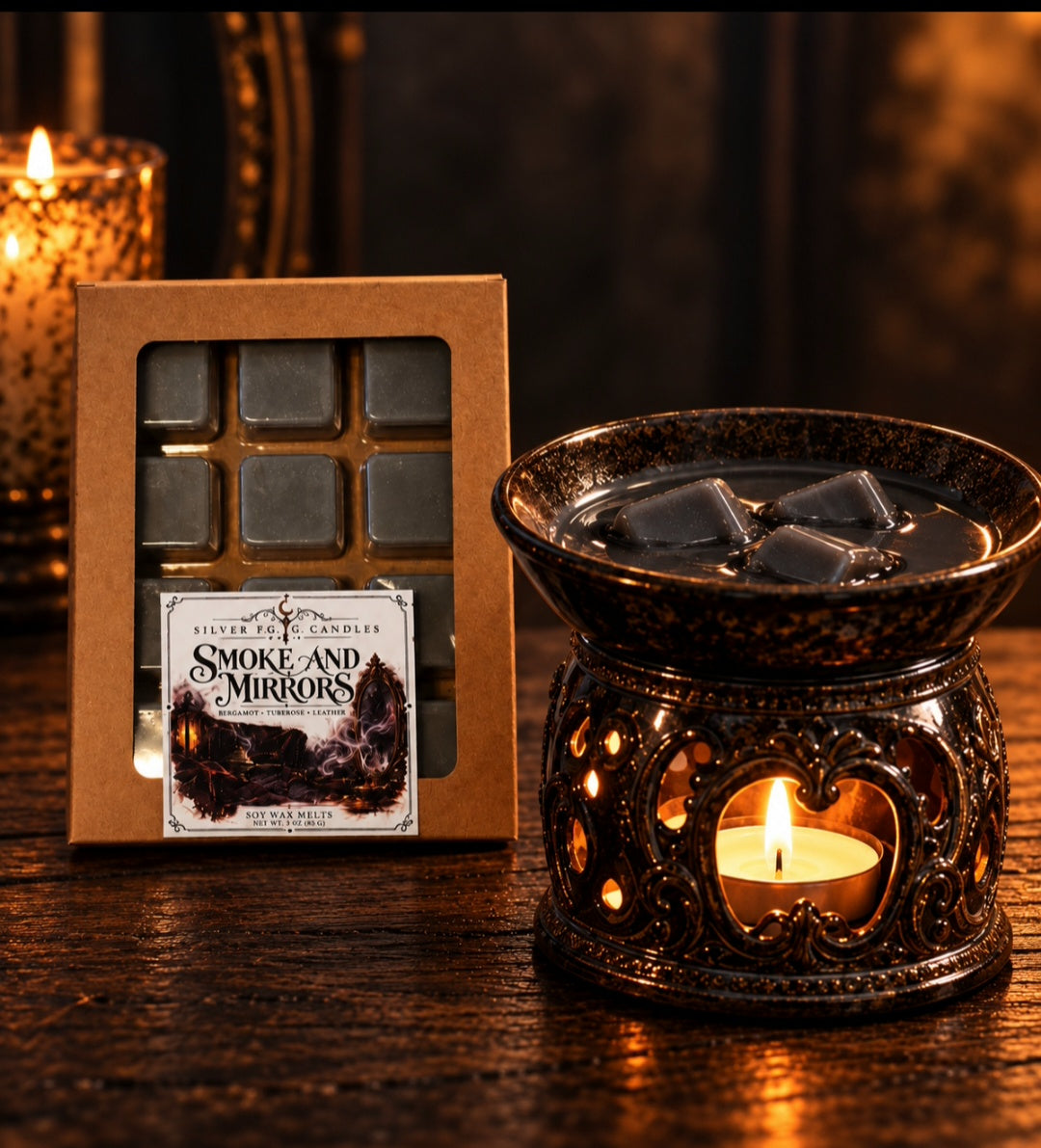 Soy Wax Melts ~ Smoke and Mirrors