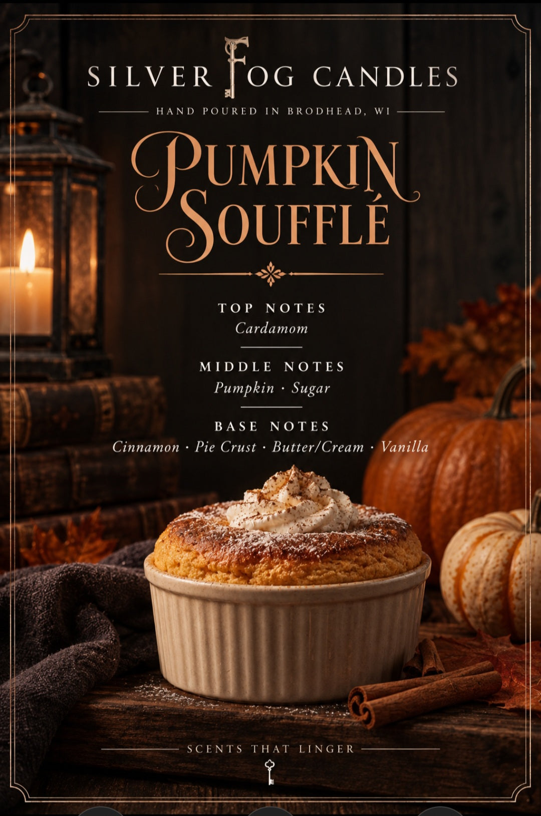 Jack-O’-Lantern Goblet Candle