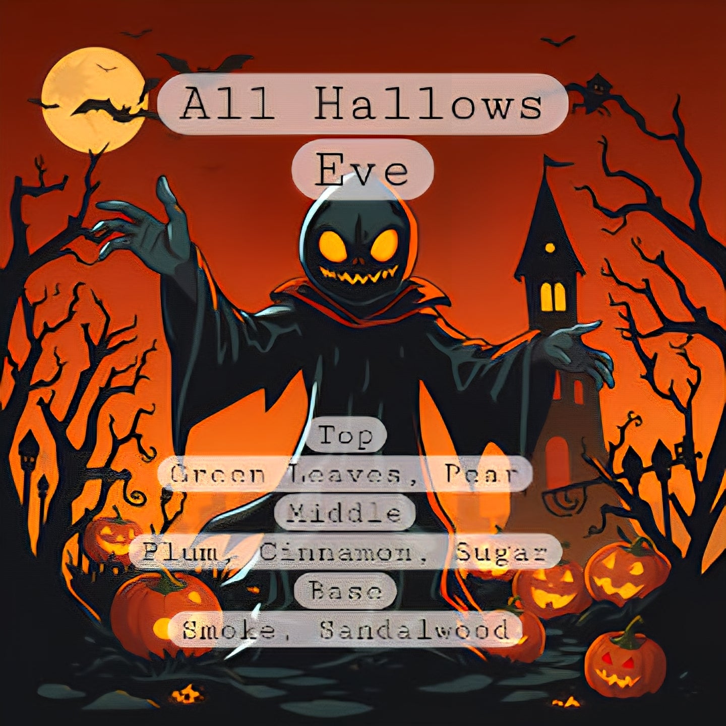 Mason Jar Candle ~ All Hallows Eve