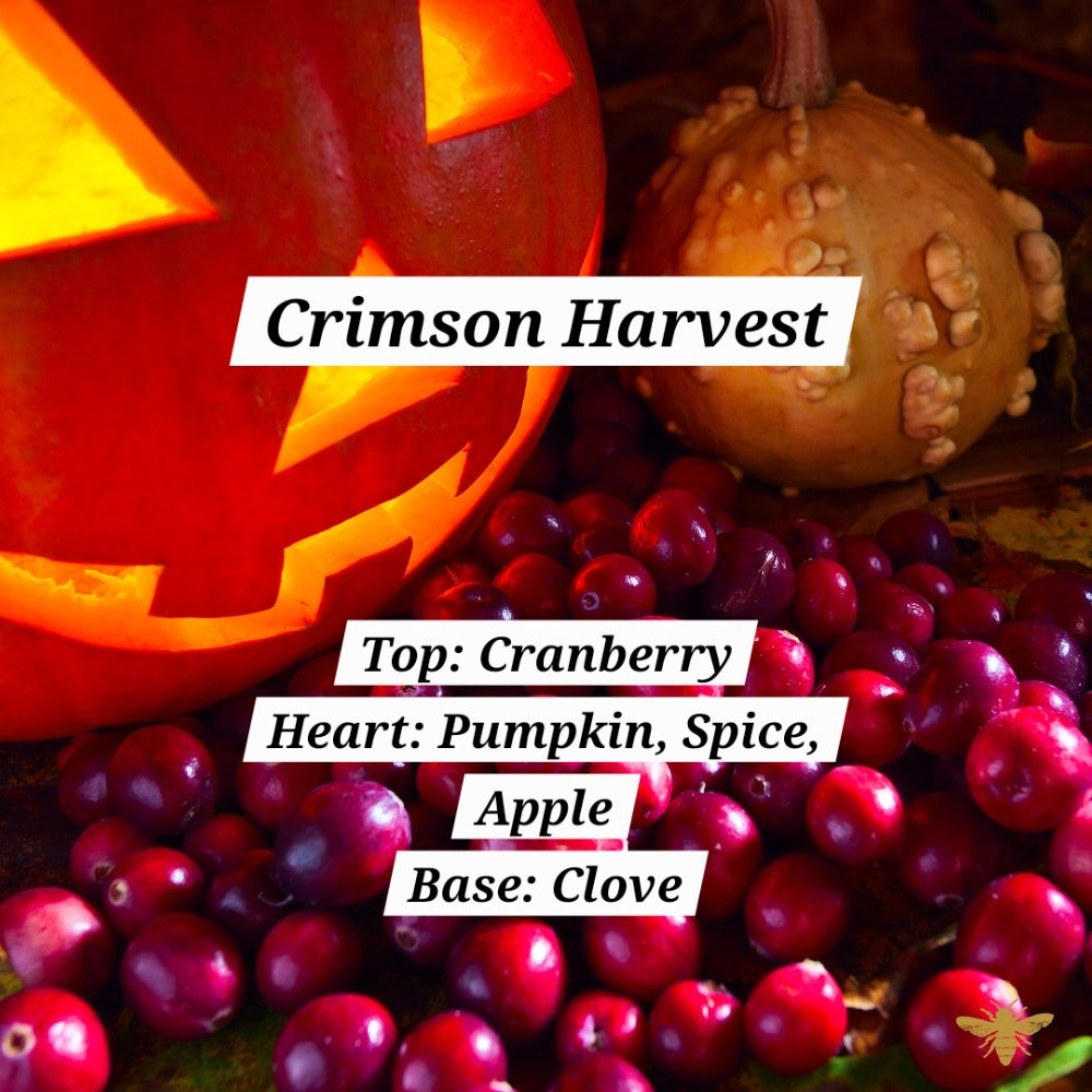 16 oz Mason Jar Candle ~ Crimson Harvest
