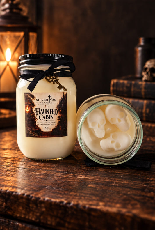 🎃 Halloween 16 oz Coconut Wax Mason Jar Candles