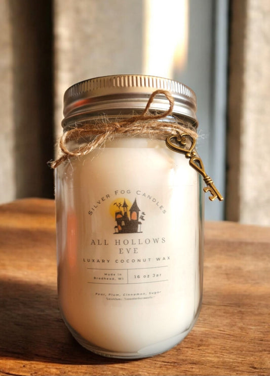 Mason Jar Candle ~ All Hallows Eve