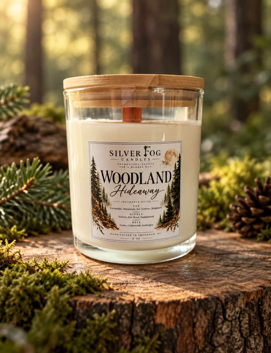 Wood Wick Candle 11 oz