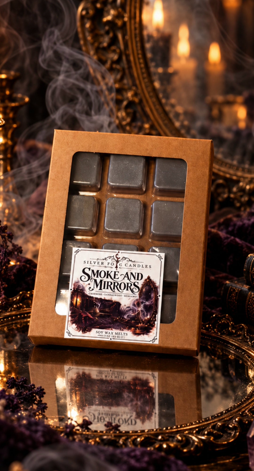 Soy Wax Melts ~ Smoke and Mirrors