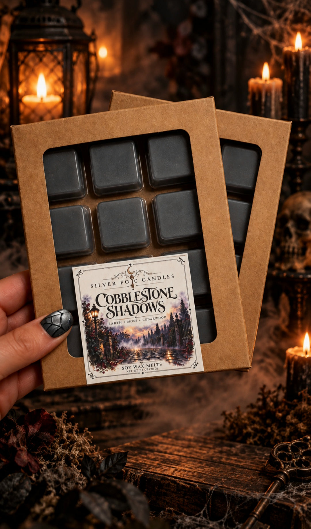 Soy Wax Melts ~ Cobblestone Shadows