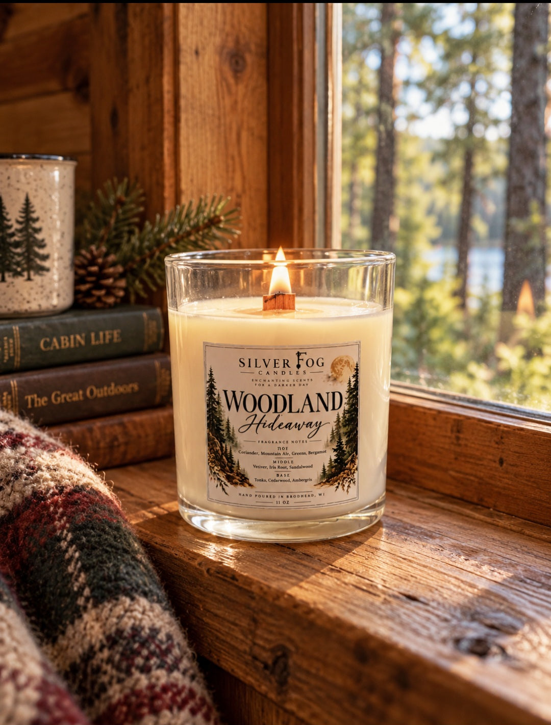 Wood Wick Candle 11 oz