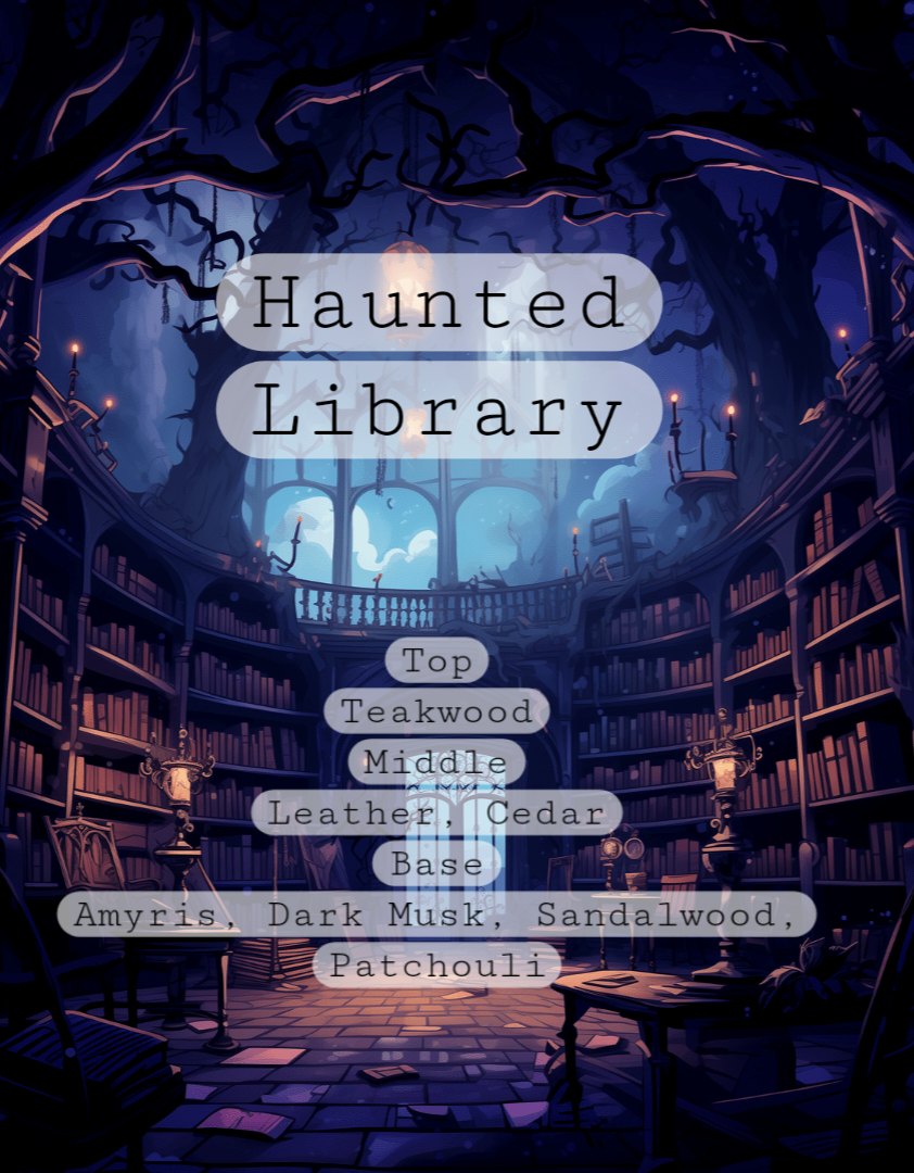 Mason Jar Candle ~ Haunted Library